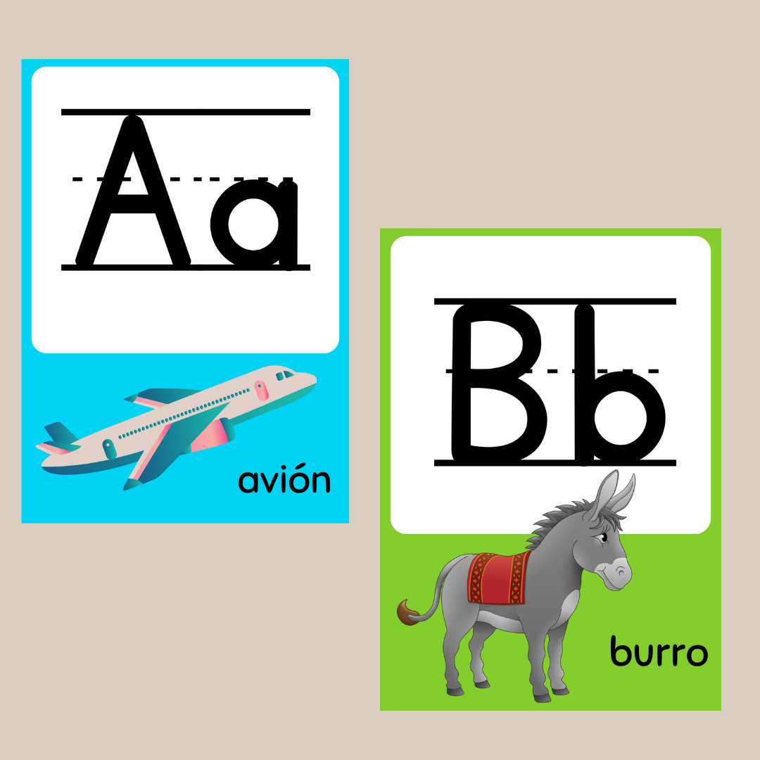 Abecedario de pared en PDF