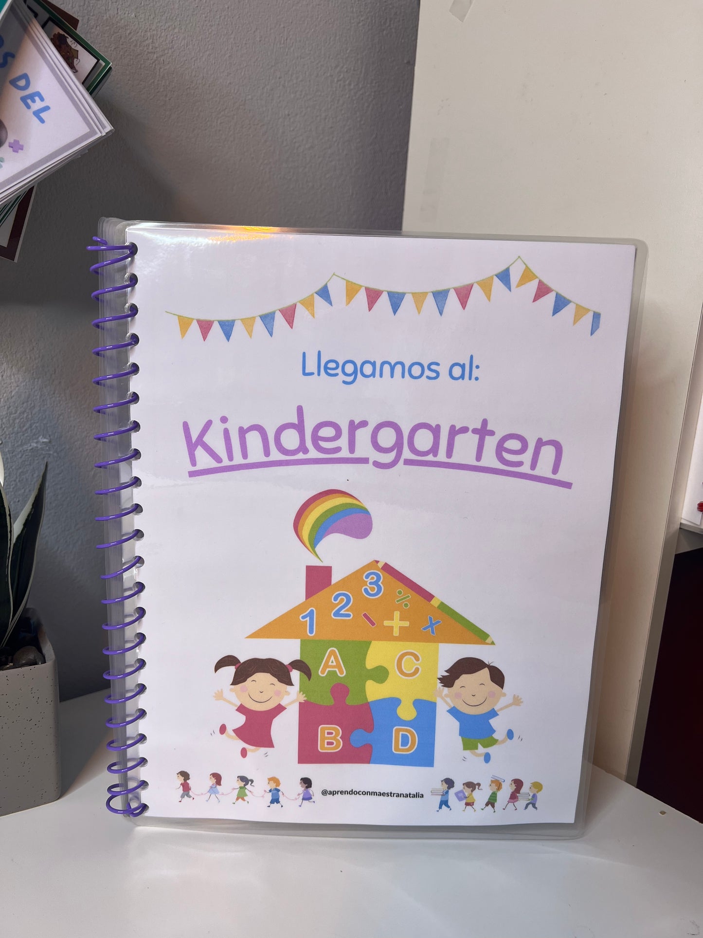 Cuaderno de llegamos al KINDER