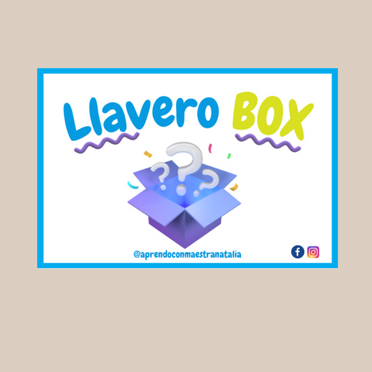 BOX de 6 llaveros