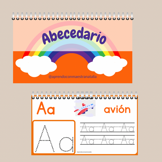 Mini cuaderno del abecedario