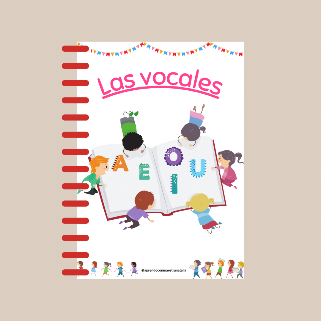 Cuaderno las vocales actualizado