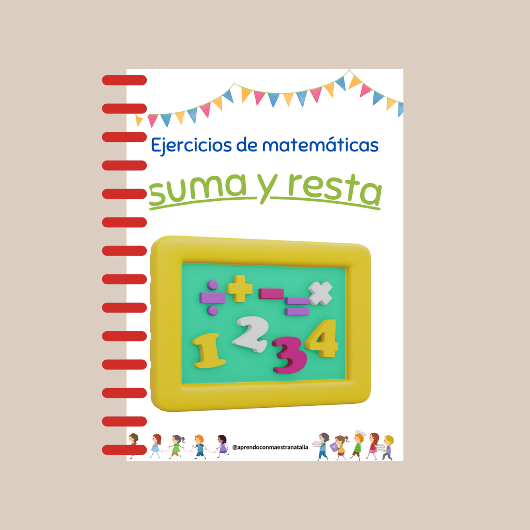 Cuaderno de suma y resta