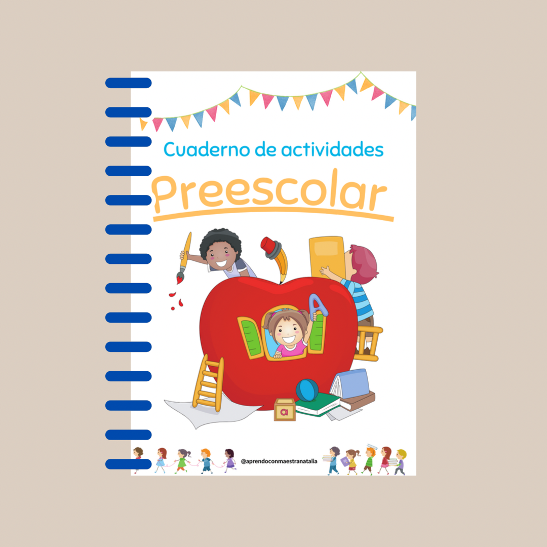 Cuaderno de actividades preescolar