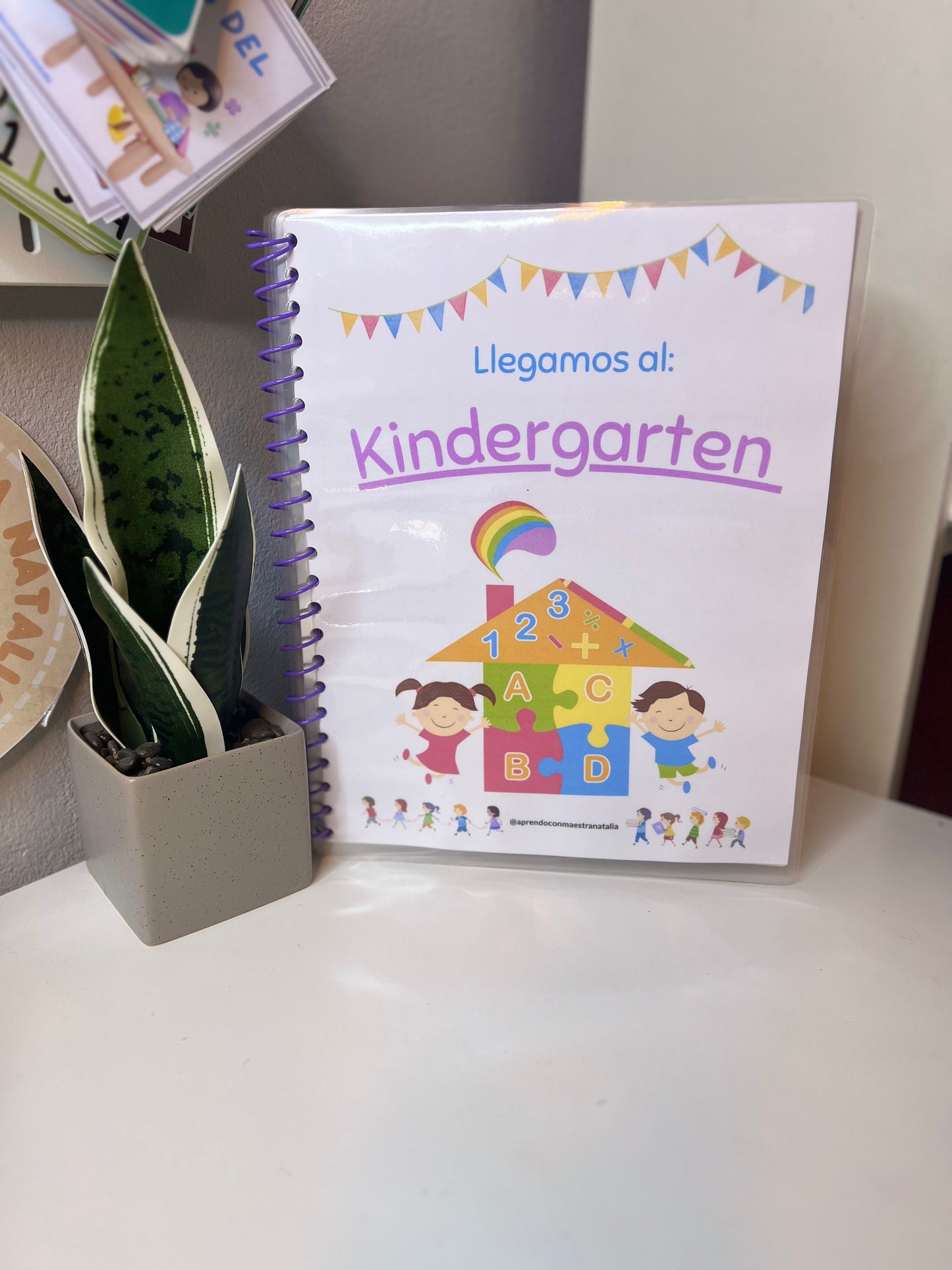 Cuaderno de llegamos al KINDER