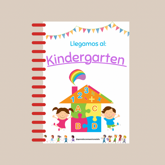 Cuaderno de llegamos al KINDER