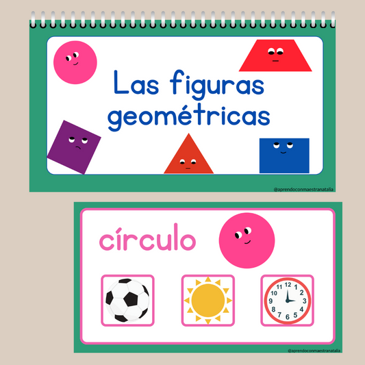 Mini cuaderno de las figuras geométricas