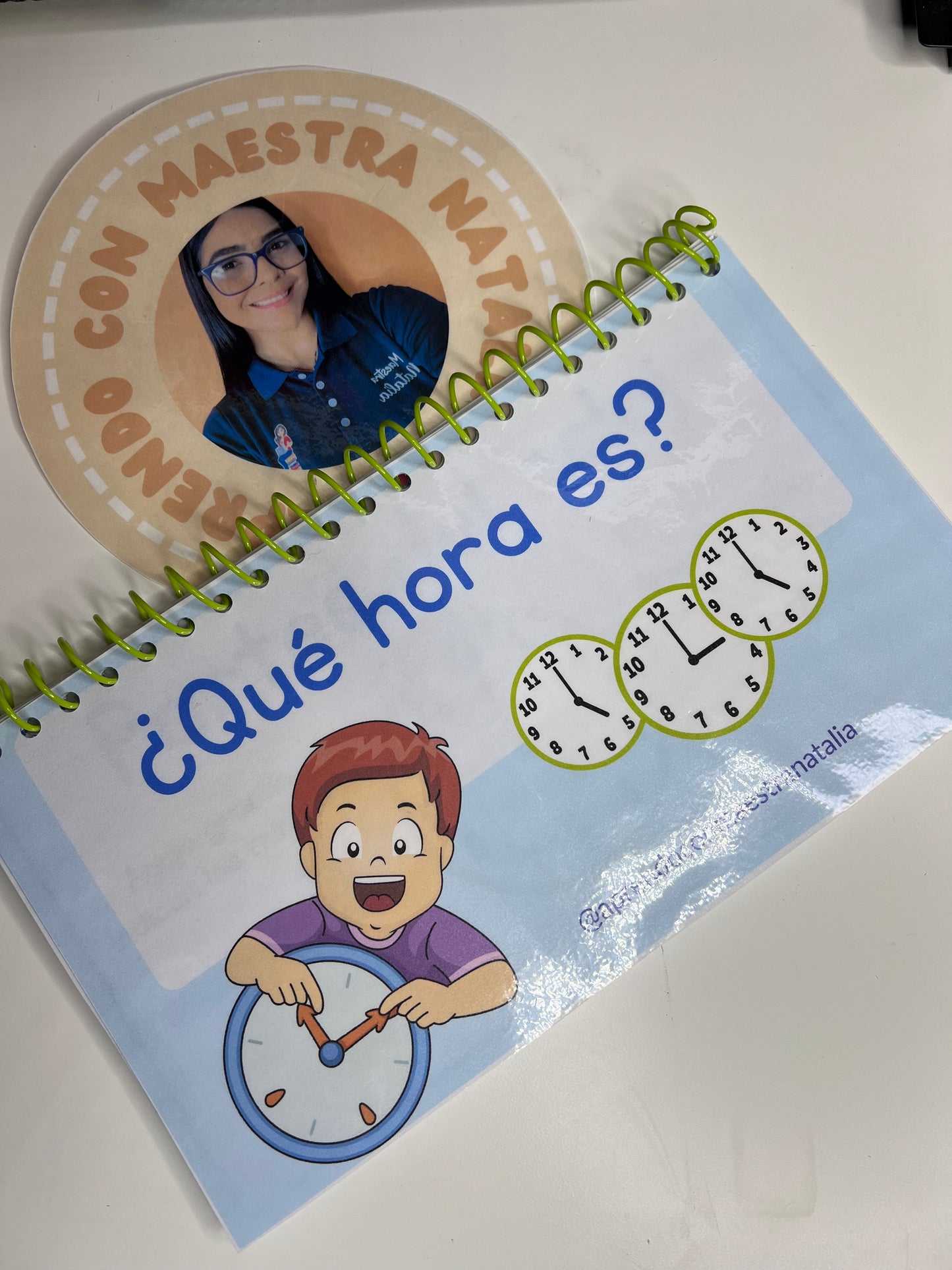 Mini cuaderno de la hora