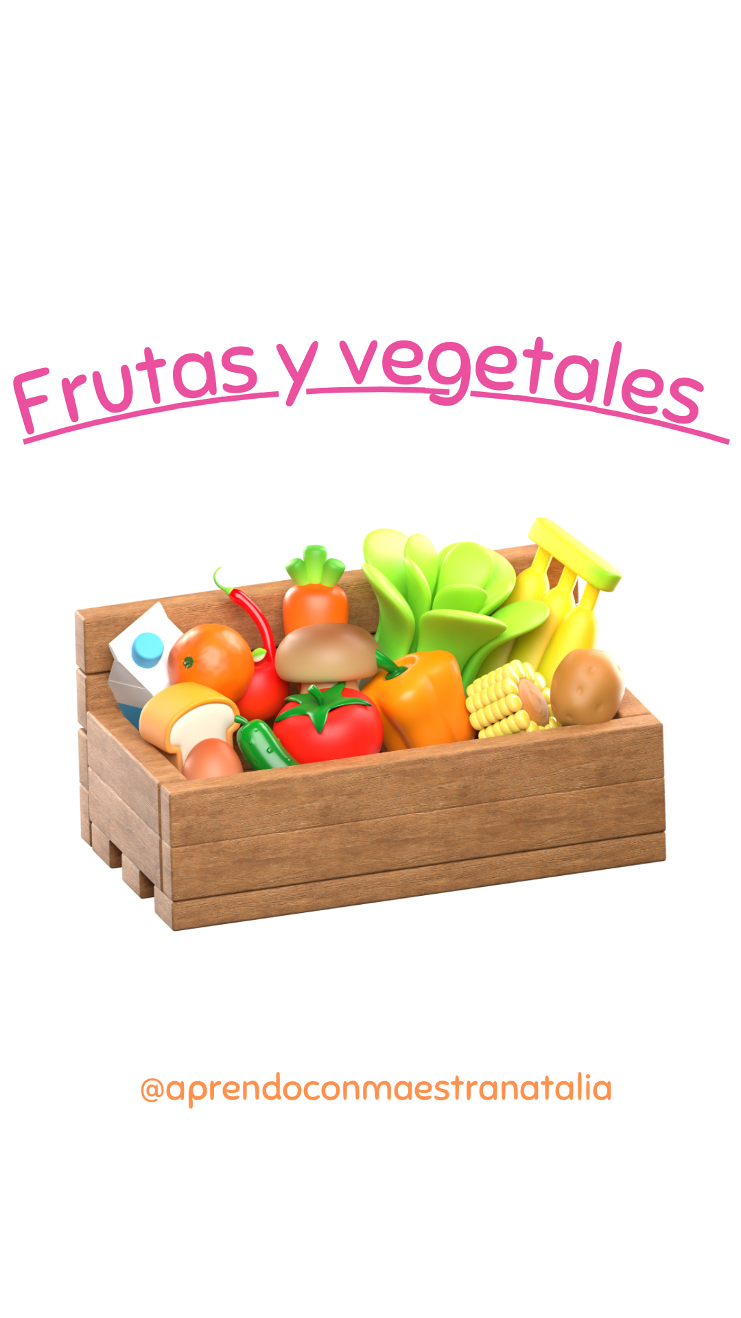 Cuaderno de frutas y vegetales