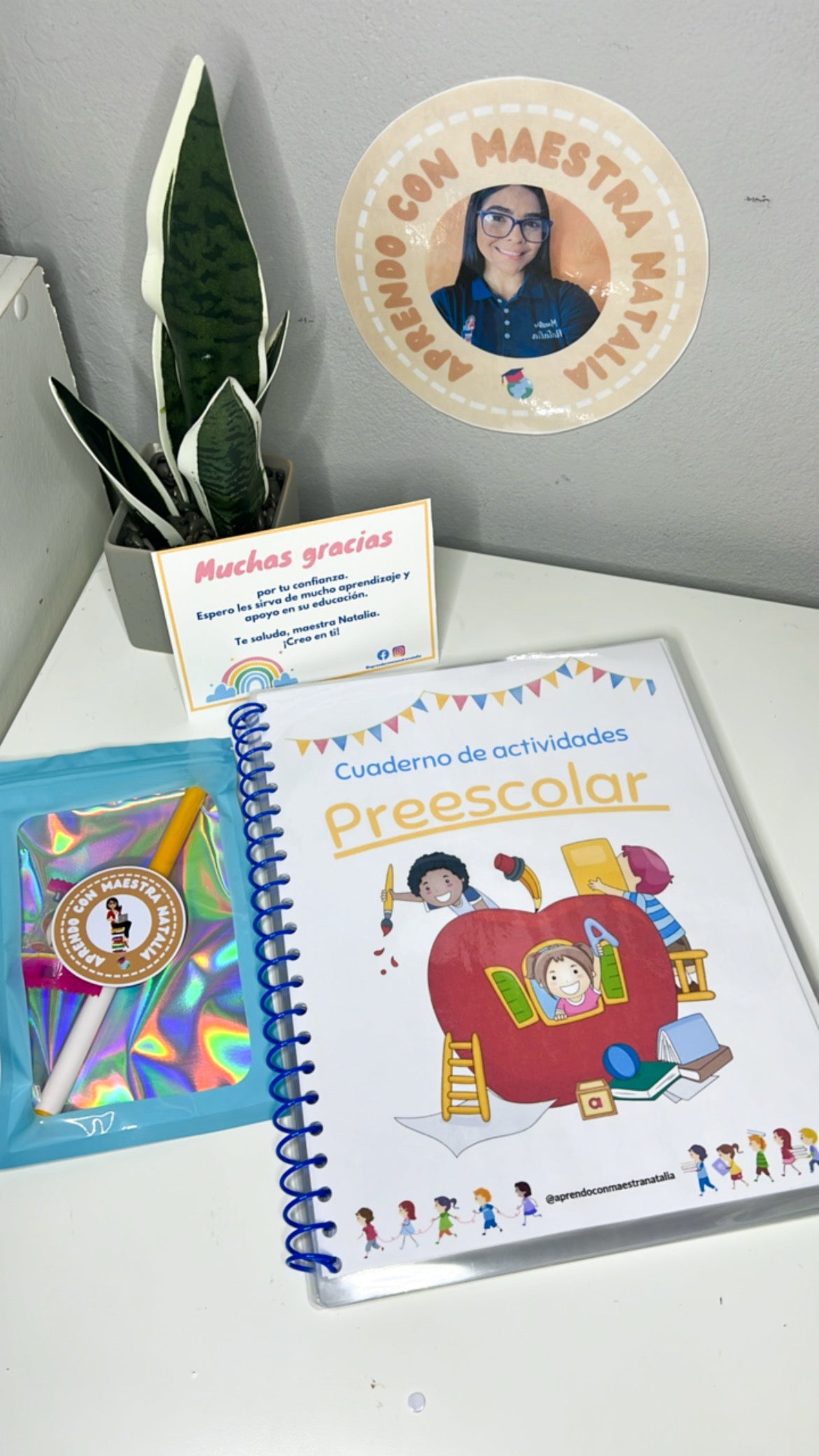 Cuaderno de actividades preescolar