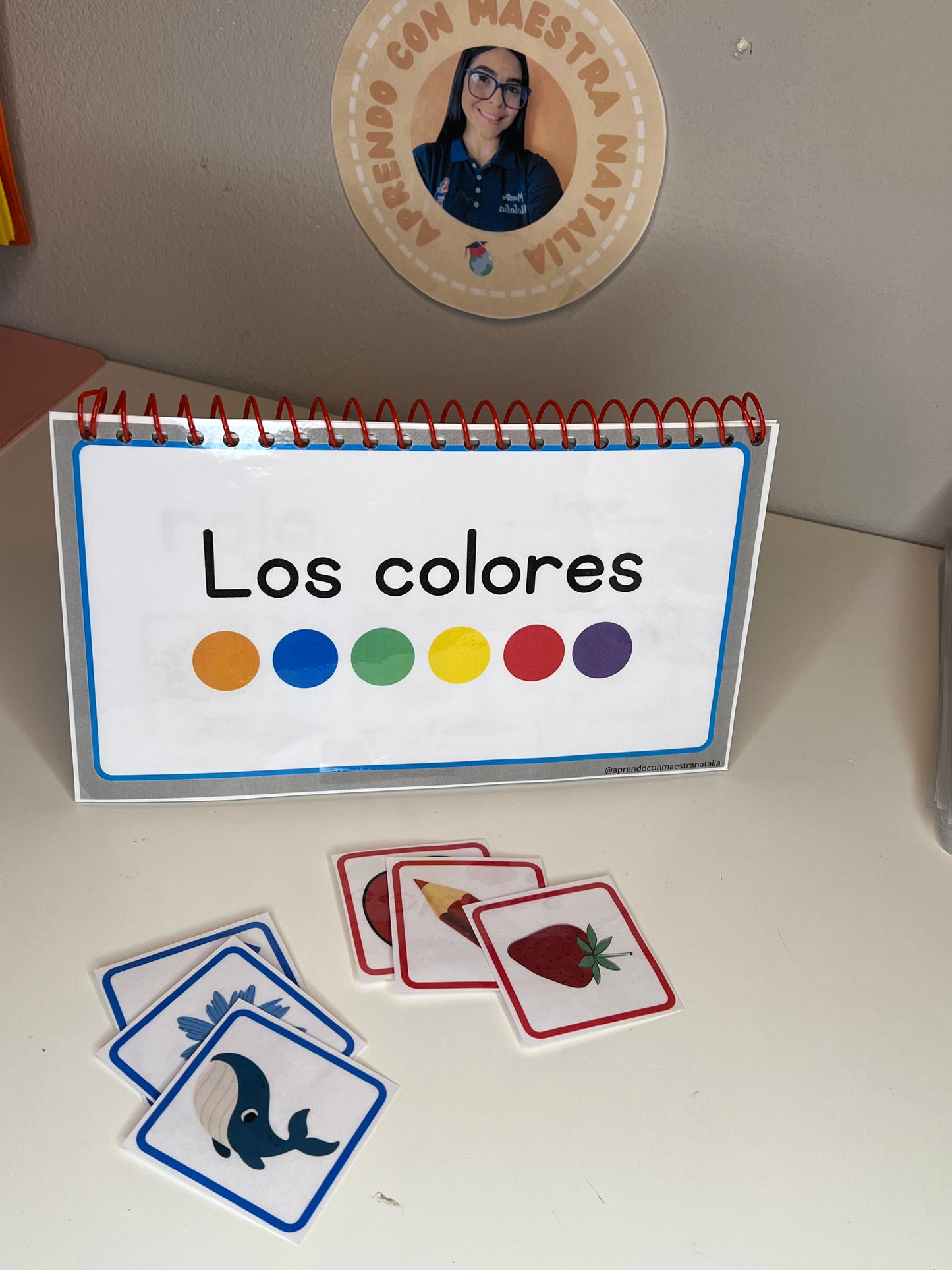 Mini cuaderno de los colores