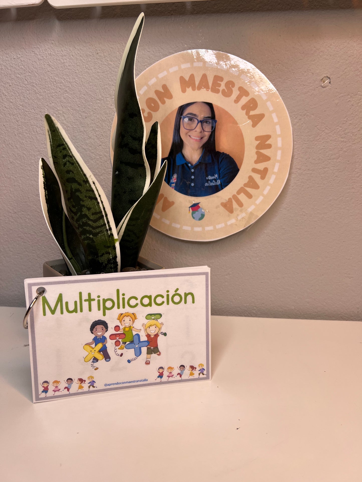 Llavero de multiplicación