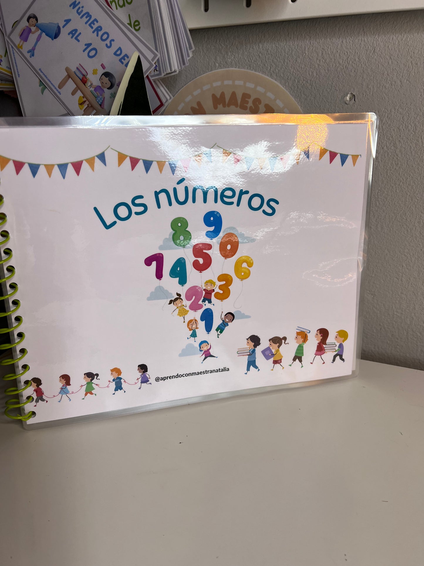 Cuaderno de los números 1-10